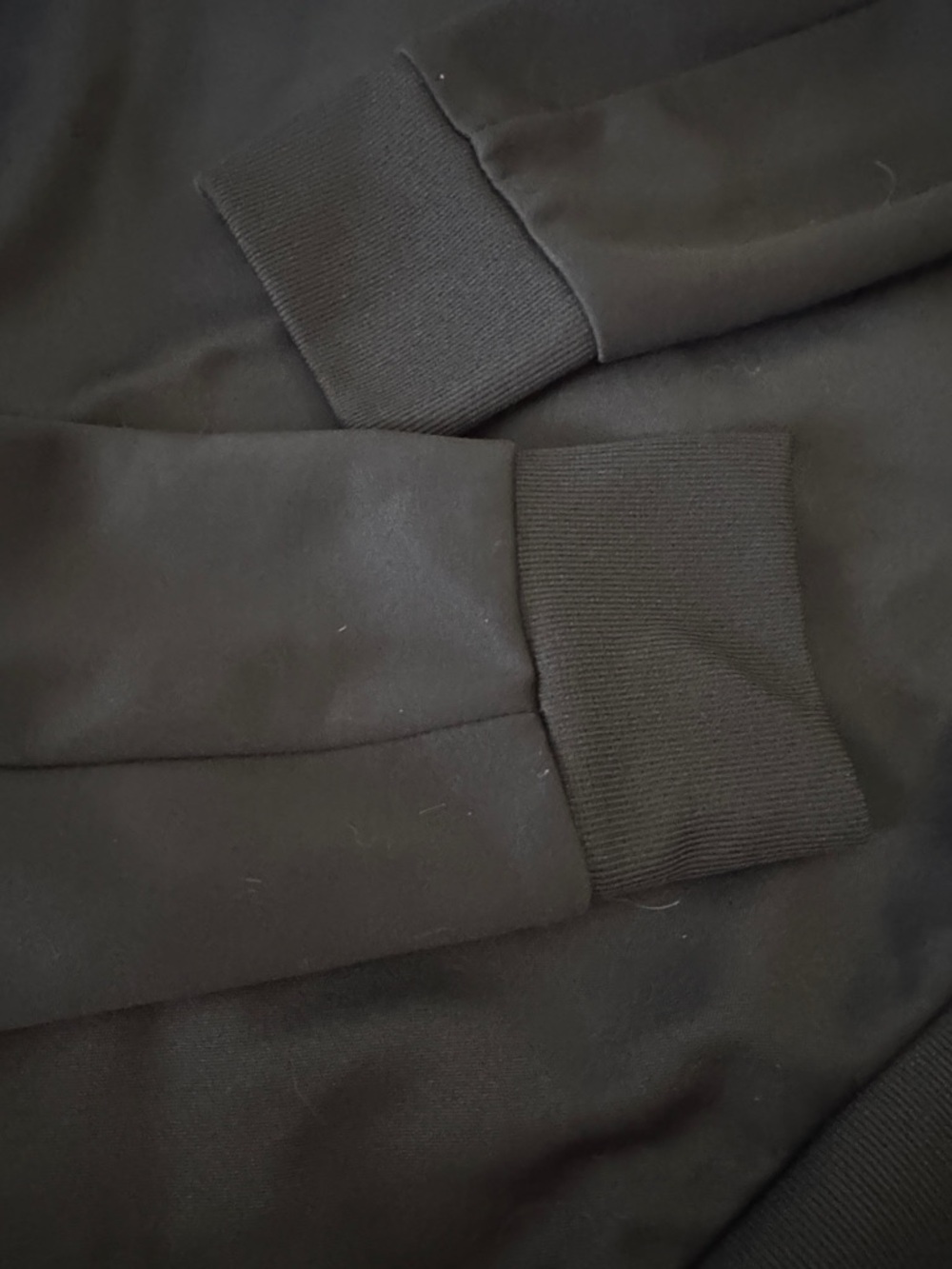 Nike Black Track Jacket with White Zip Details - Picture 6 of 7